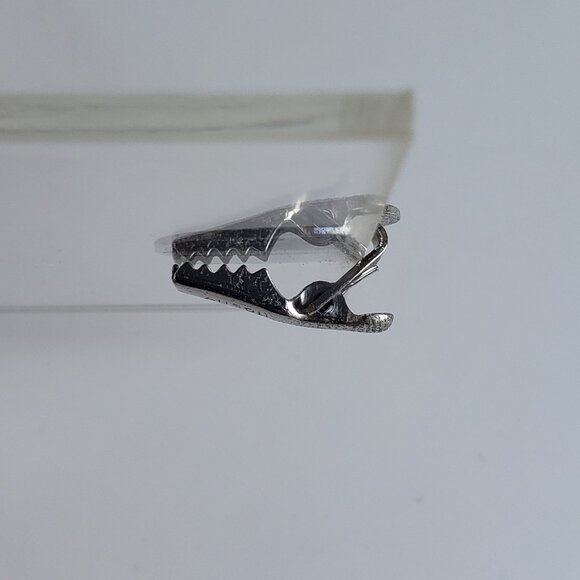 Retro 1960s Anson Sterling Tie Clip for Skinny Neckties Engravable Men’s Gift - Picture 6 of 7